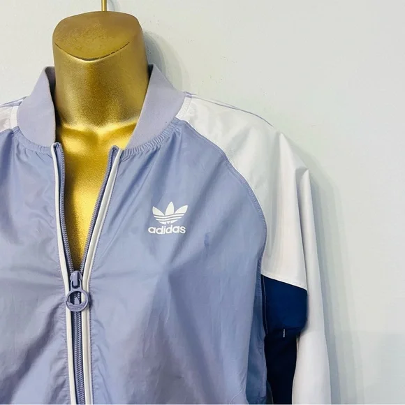 ADIDAS Originals Lavender Windbreaker Track Jacket – Athleisure – XS - Picture 3 of 10